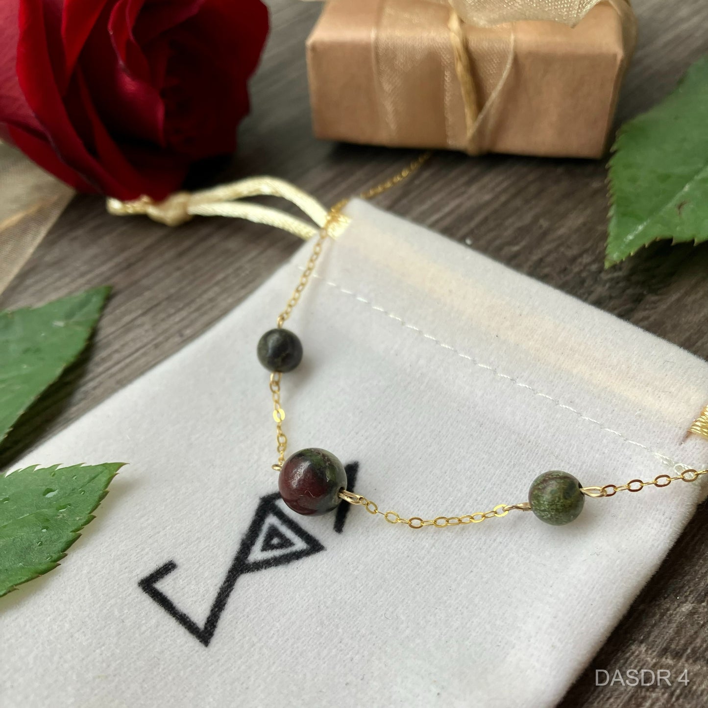 dragons blood crystal necklace