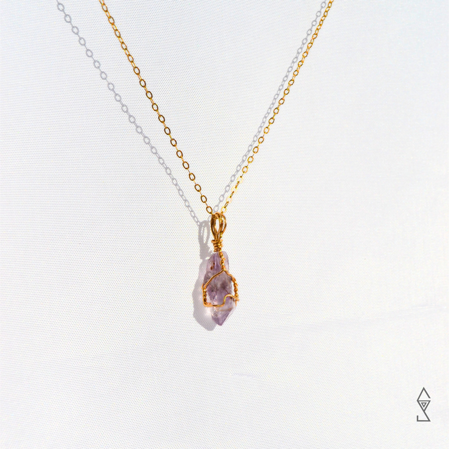 Amethyst Necklace : Garden Buds Collection