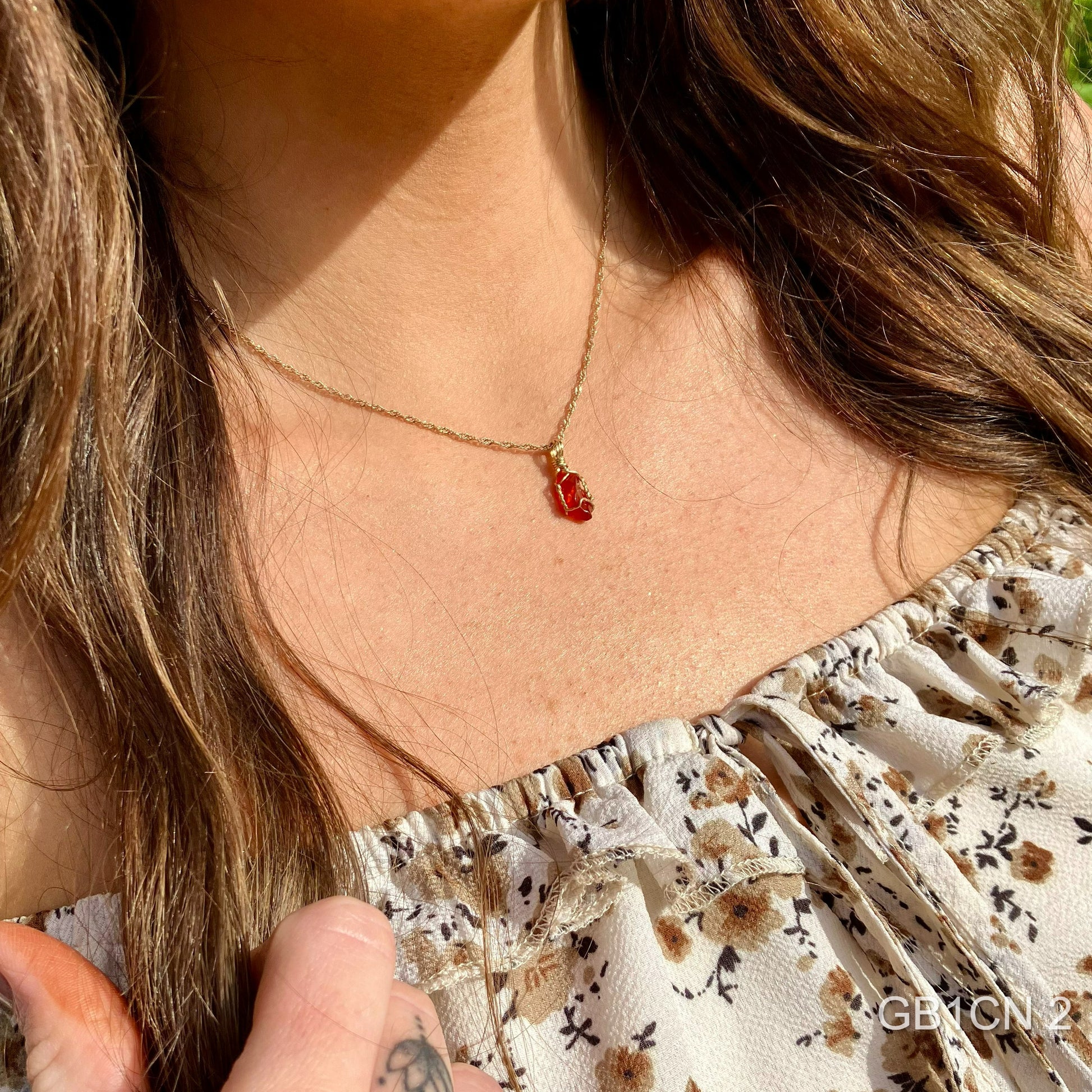 carnelian necklace